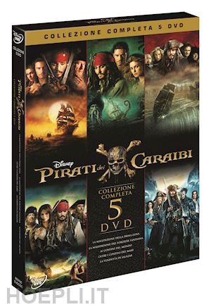 rob marshall;joachim ronning;espen sandberg;gore verbinski - pirati dei caraibi (i) - la saga completa (5 dvd)