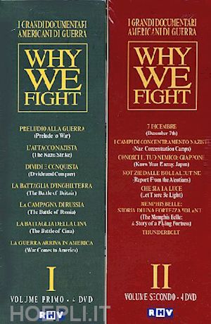 frank capra;john ford;john huston;anatole litvak;george stevens;john sturges;william wyler - why we fight #01-02 (8 dvd)