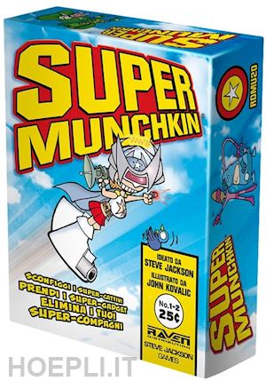 jackson steve - super munchkin. ediz. italiana