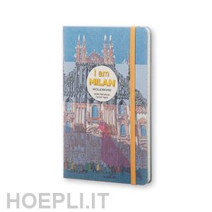 aa.vv. - le i am milan notebook limited edition. large, ruled, white