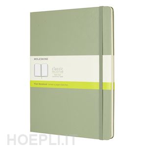 aa.vv. - notebook. extra-large, plain, hard cover, willow green