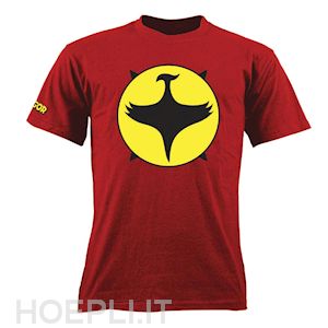  - zagor: rossa simbolo (t-shirt unisex tg. l)