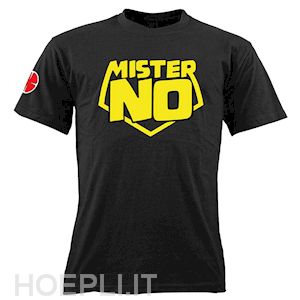  - mister no: logo (t-shirt unisex tg. l)