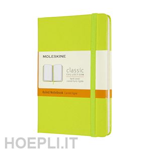 Taccuino Moleskine a righe Pocket copertina rigida Lemon. Verde Moleskine  2020