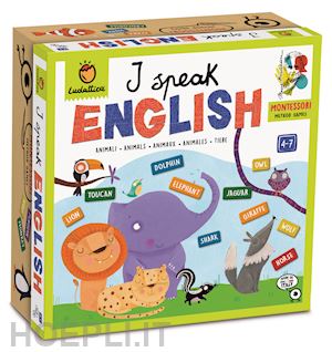 Ludattica Ludattica giochi montessori i speak english 42894 8057158621160