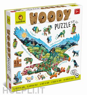 aa.vv. - la foresta del nord. woody puzzle