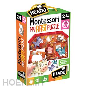 aa.vv. - headu: montessori - my first puzzle: the farm