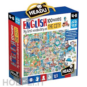 aa.vv. - headu: easy english 100 words - the city
