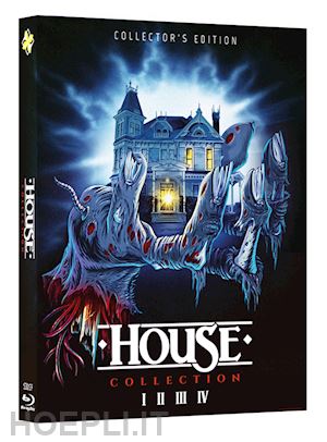 lewis abernathy;david blyth;james isaac;steve miner;ethan wiley - house collection (special limited edition slipcase 4 blu-ray+4 cards)