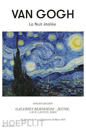 Grupo Erik: Van Gogh La Nuit Etoilee (Poster 61X91,50 Cm) 
