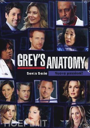 aa.vv. - grey's anatomy - stagione 06 (6 dvd)