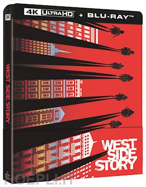 steven spielberg - west side story (4k ultra hd+blu-ray) (steelbook)