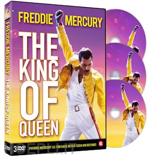  - freddie mercury - the king of queen (3 dvd)