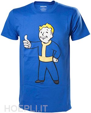 fallout 4 - fallout 4: vault boy approves (t-shirt unisex tg. m)