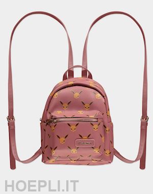  - pokemon: eevee aop mini backpack pink (zainetto)