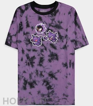  - pokemon: ghost purple (t-shirt donna tg. s)