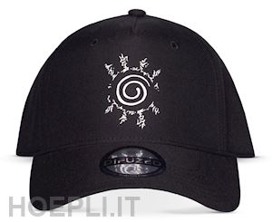  - naruto shippuden: men's adjustable cap black (cappellino)