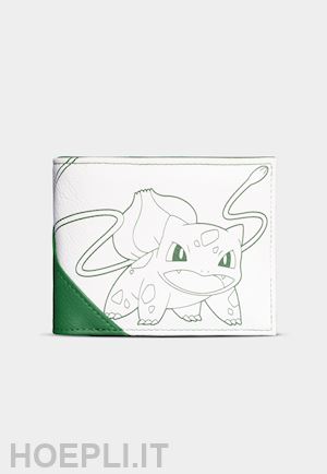  - pokemon: difuzed - bulbasaur bifold green (wallet / portafoglio)
