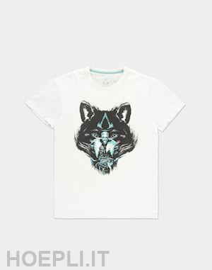 - assassin's creed: valhalla: wolf white (t-shirt unisex tg. xl)
