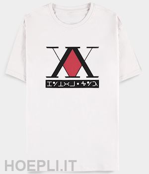difuzed - hunter x hunter: xx white (t-shirt unisex tg. xl)