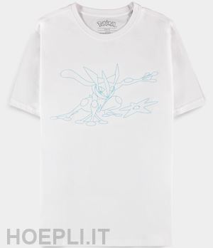  - pokemon: greninja white (t-shirt unisex tg. xl)