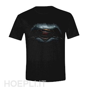 terminal video - dc comics: batman v superman: logo boys black (t-shirt bambino tg. xl)