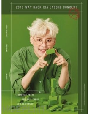  - xia (junsu) - 2019 way back xia encore concert in korea (3 dvd)