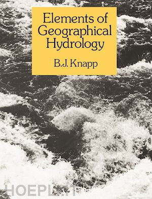 knapp b.j. - elements of geographical hydrology