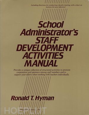 hyman rt - school administrator's staff development activities manual