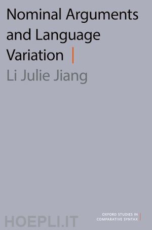 jiang li julie - nominal arguments and language variation