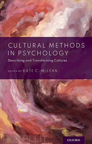 mclean kate c. (curatore) - cultural methods in psychology