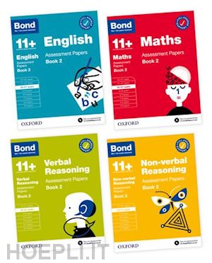 bond 11+; lindsay sarah; bond 11+ - 11+: bond 11+ english, maths, non-verbal reasoning, verbal reasoning assessment papers: ready for the 2024 exam