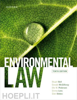 bell stuart; mcgillivray donald; pedersen ole; lees emma; stokes elen - environmental law