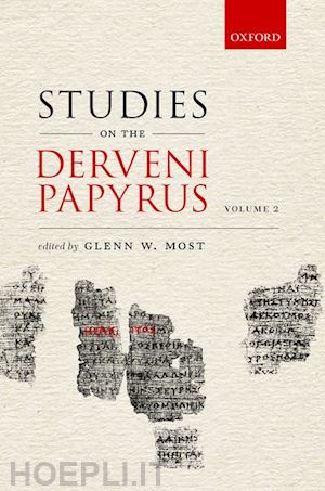 most glenn w. (curatore) - studies on the derveni papyrus, volume ii