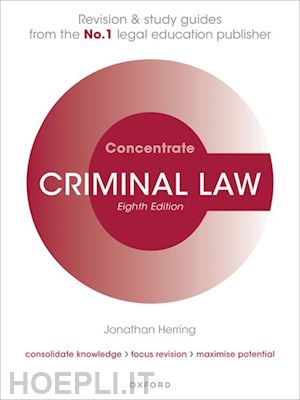 herring jonathan - criminal law concentrate