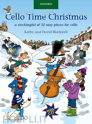 blackwell kathy; blackwell david - cello time christmas + cd