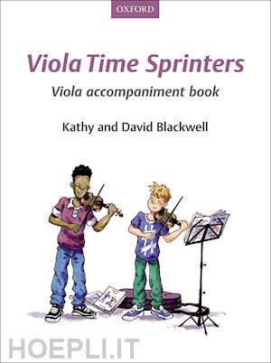 blackwell kathy; blackwell david - viola time sprinters viola accompaniment book