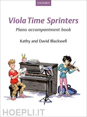 blackwell kathy; blackwell david - viola time sprinters piano accompaniment book