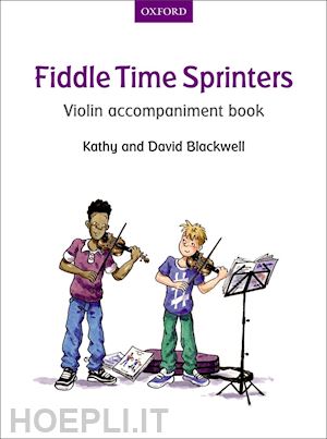 blackwell kathy; blackwell david - fiddle time sprinters violin accompaniment book