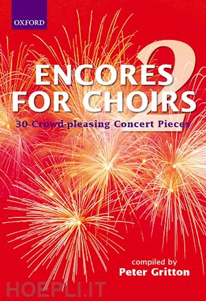 gritton peter - encores for choirs 2