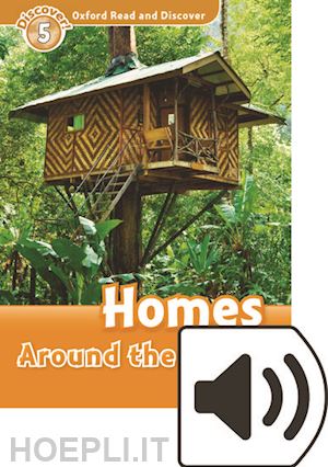martin jacqueline - oxford read and discover: level 5: homes around the world audio pack