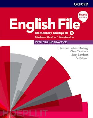 latham-koenig christina; oxenden clive; lambert jerry - english file: elementary: student's book/workbook multi-pack a