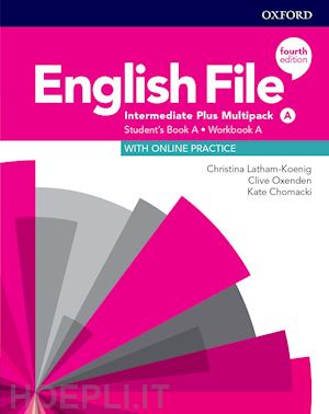  - english file: intermediate plus: student's book/workbook multi-pack a