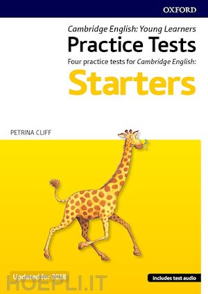cliff petrina - cambridge english qualifications young learners practice tests: pre a1: starters pack