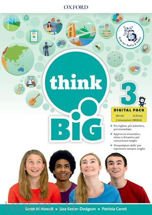 aa vv - think big 3. student's book-workbook & exam trainer + magazine & extra book con