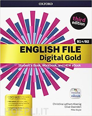 - english file digital gold intermediate plus b1+/b2 premium c/c