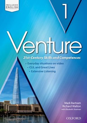 aa vv - venture: standard. student book-workbook. per le scuole superiori. con cd audio.
