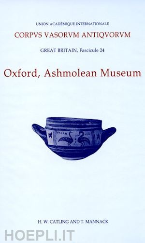 catling hector; mannack thomas - corpus vasorum antiquorum, great britain fascicule 24, oxford ashmolean museum, fascicule 4