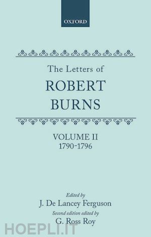 burns robert - the letters: ii. 1790-1796