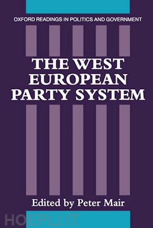 mair peter - the west european party system